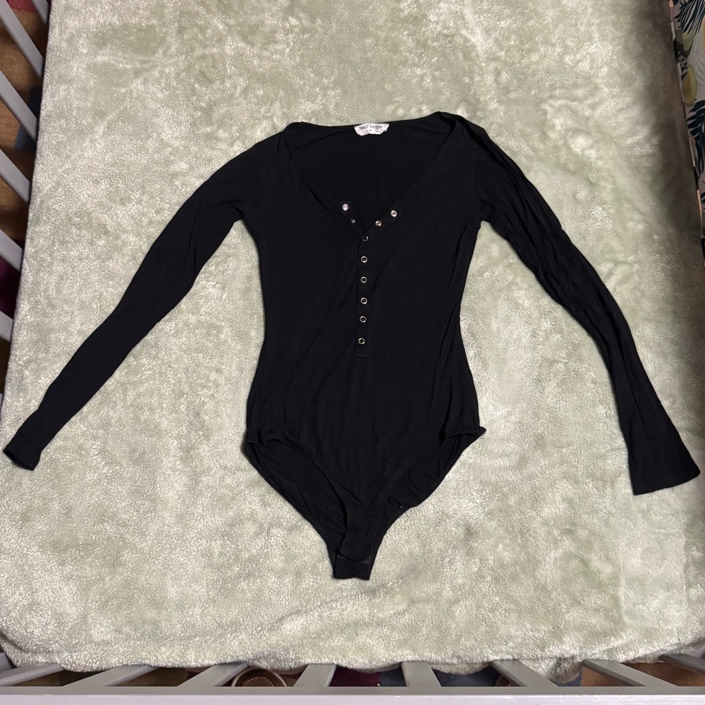 Bear Dance Classic Black Onesie